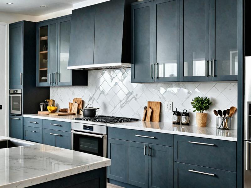 Custom cabinet installation